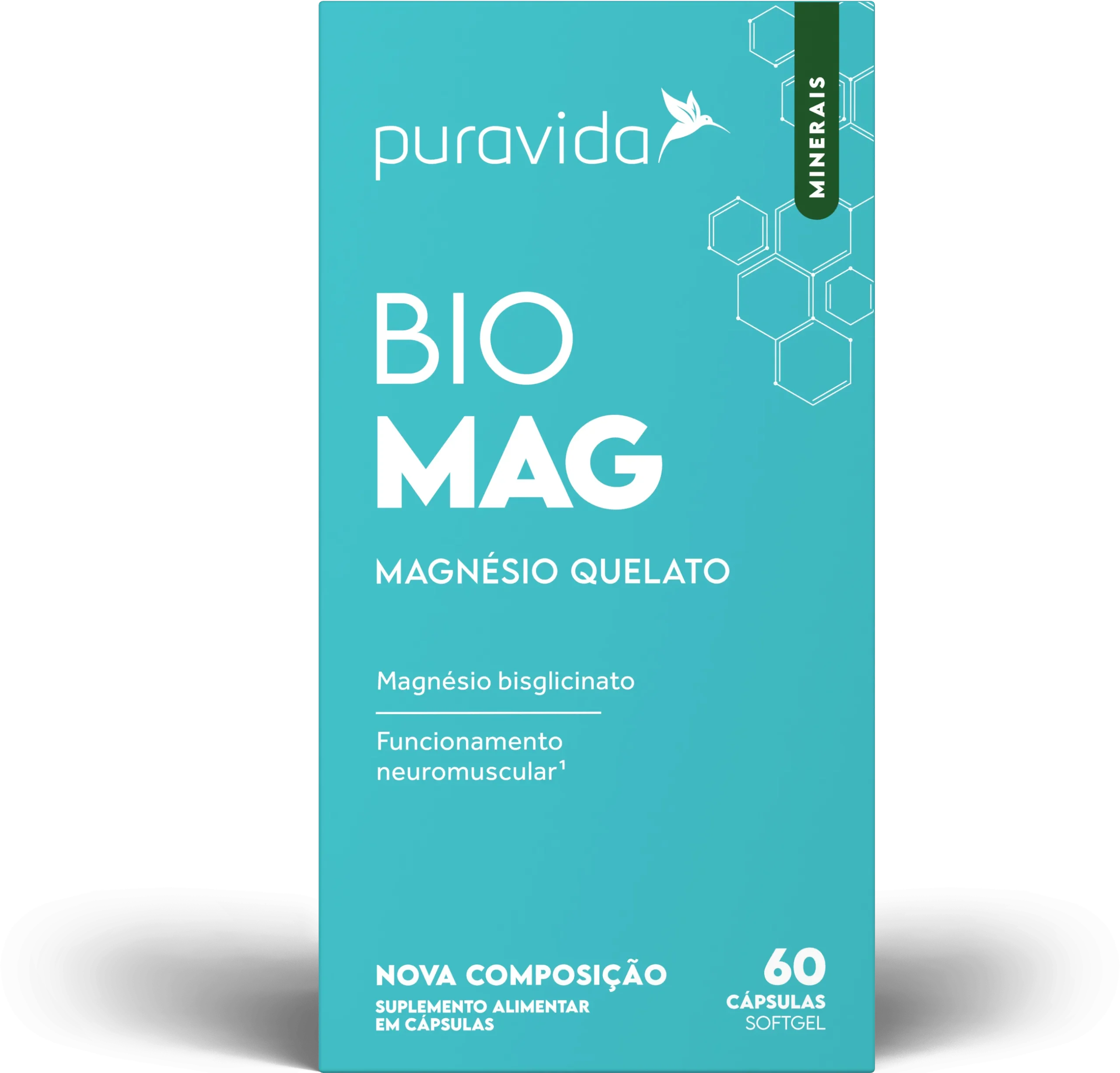 Suplemento Alimentar Puravida Bio Mag 60 cápsulas — Puravida | Farmácia Resyla