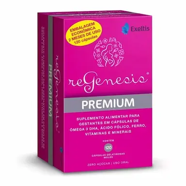 Suplemento Alimentar ReGenesis Premium 120 cápsulas — Regenesis | Farmácia Resyla