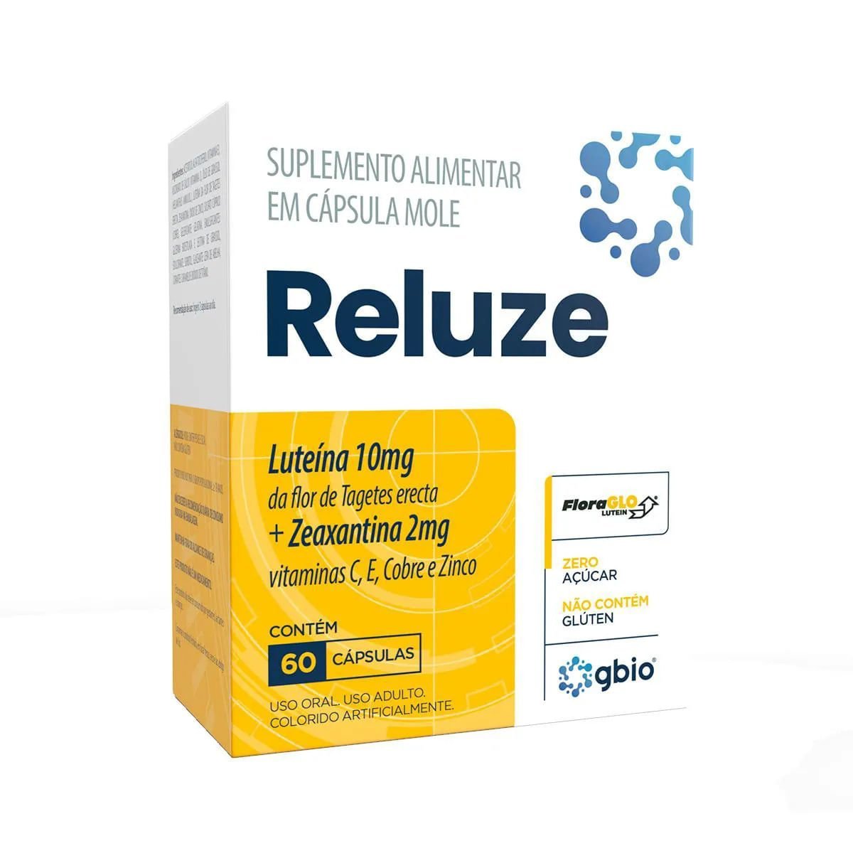Suplemento alimentar Reluze 60 cápsulas moles — | Farmácia Resyla