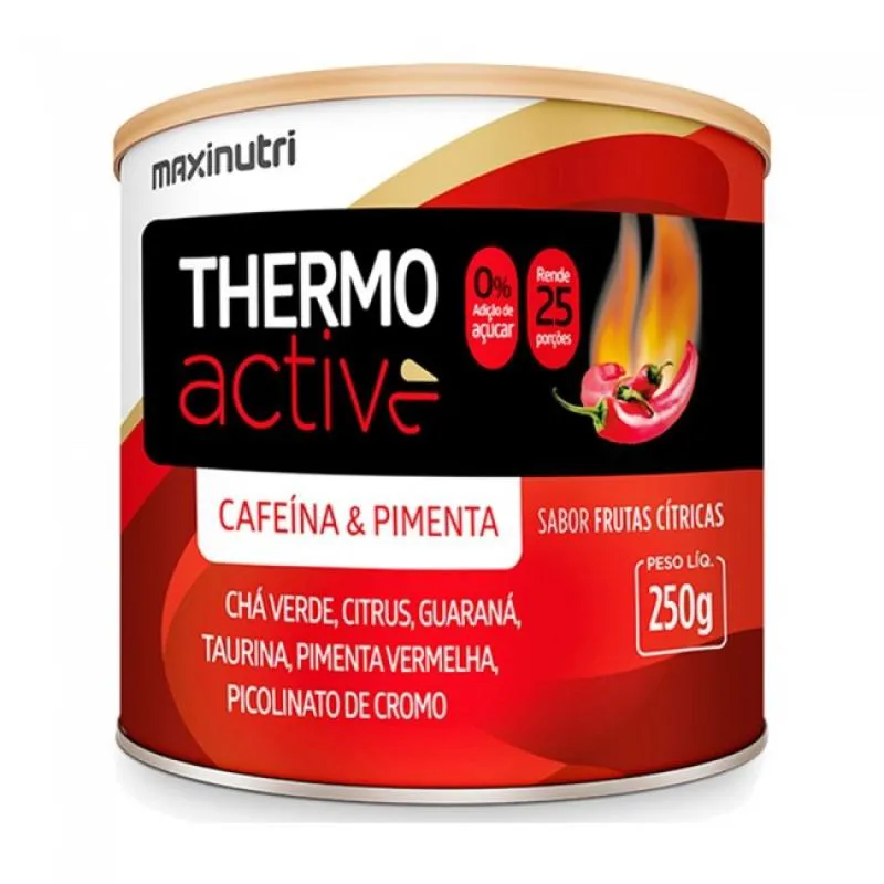 Suplemento Maxinutri Thermo Active Frutas Cítricas 250g — Maxinutri | Farmácia Resyla