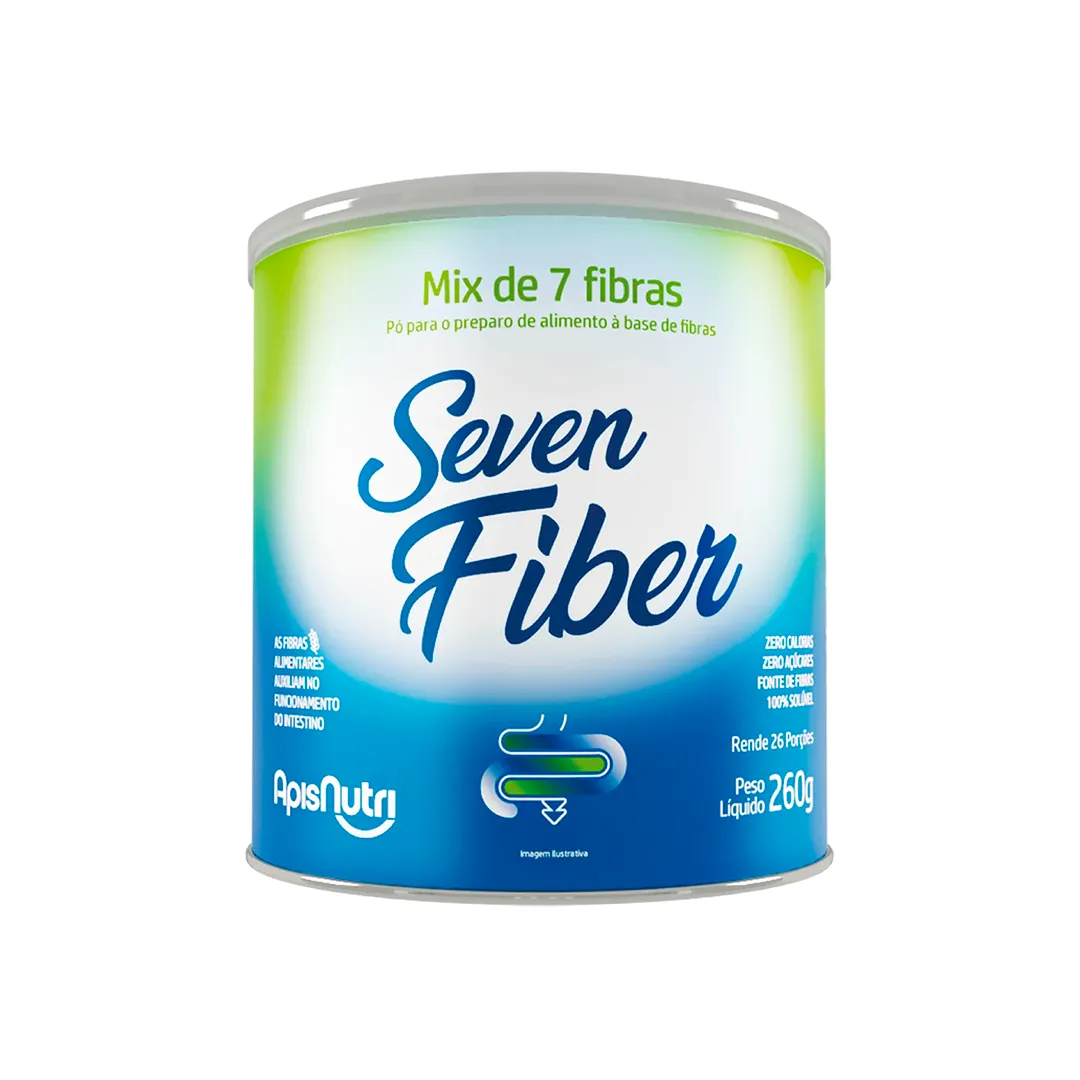 Suplemento Mix Fibras Sem Sabor Seven Fiber 225g - Apisnutri — Apisnutri | Farmácia Resyla