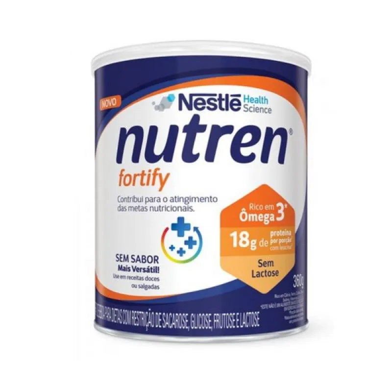 Suplemento Nestlé Nutren Fortify 360g — Nestle | Farmácia Resyla