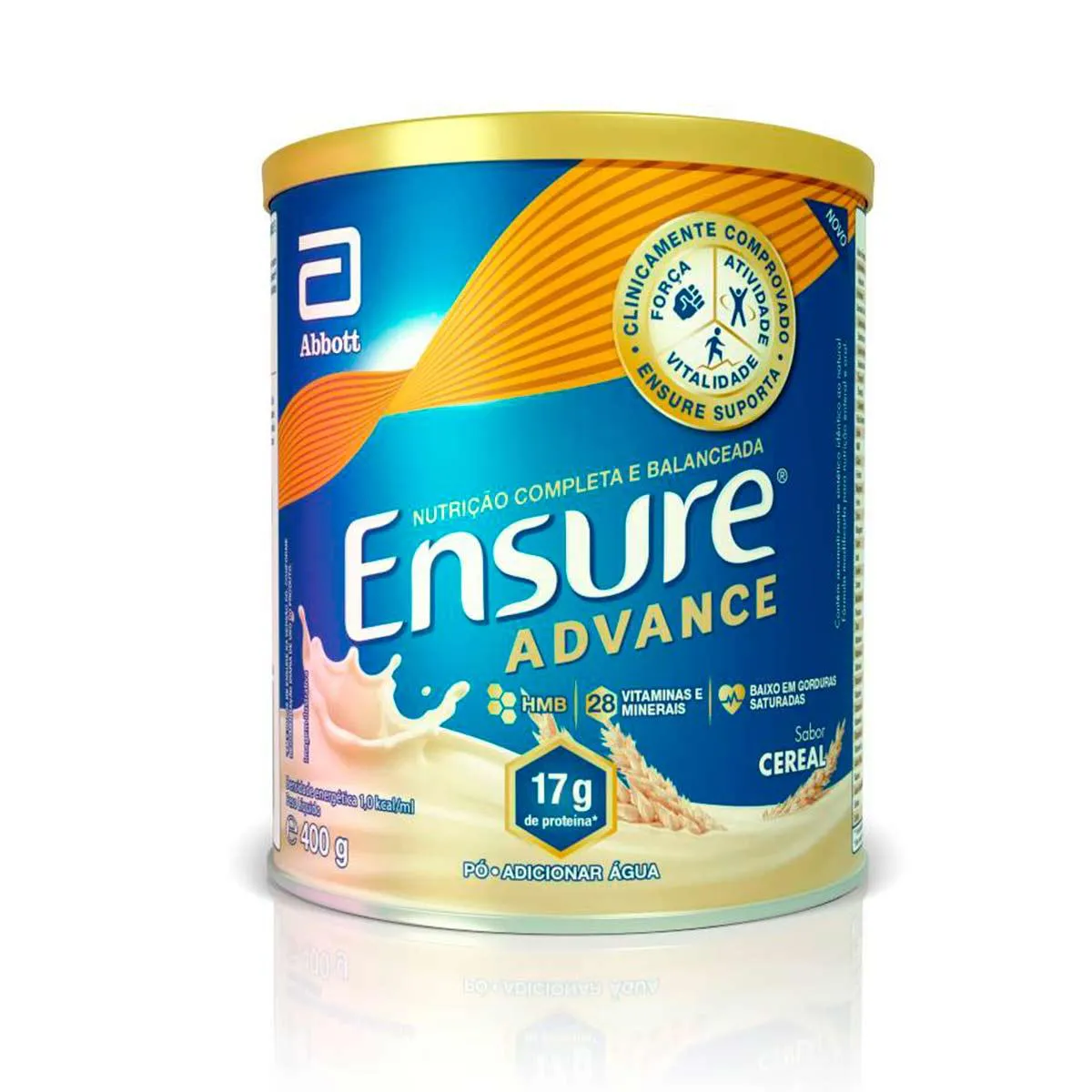 Suplemento Nutricional Ensure Advance Sabor Cereal 400g — Ensure | Farmácia Resyla