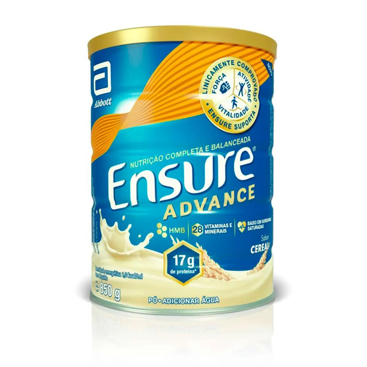 Suplemento Nutricional Ensure Advance Sabor Cereal 850g — Ensure | Farmácia Resyla