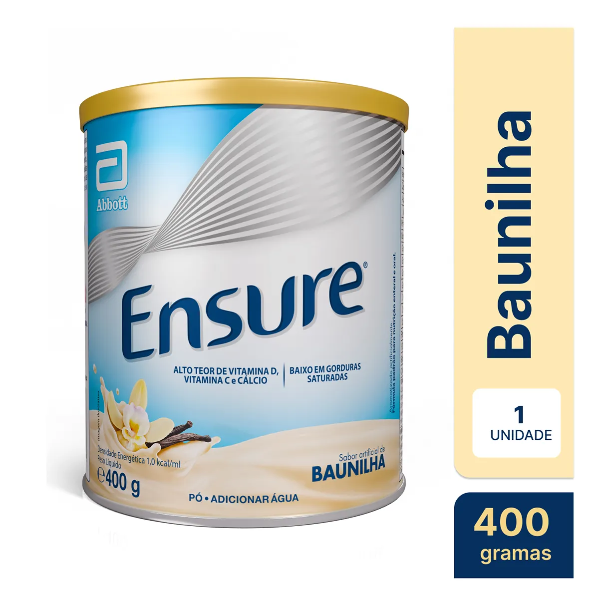 Suplemento Nutricional Ensure Baunilha 400g — Ensure | Farmácia Resyla