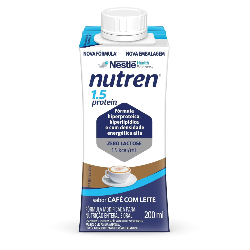 Suplemento Nutricional Nutren 1.5 Protein Cafe Com Leite 200Ml — Nutren | Farmácia Resyla