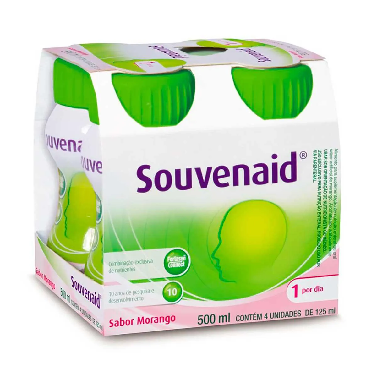 Suplemento Nutricional Souvenaid Morango 125ml - 4 unidades — | Farmácia Resyla
