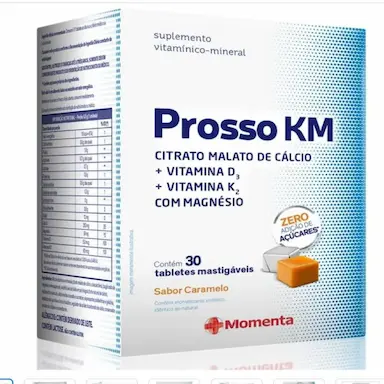 Suplemento Vitamínico Prosso KM - 30 Tabletes — Prosso | Farmácia Resyla
