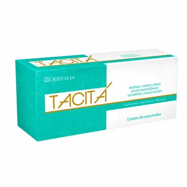 Suplemento Vitamínico Tacitá Unhas e Cabelos - 30 Comprimidos — | Farmácia Resyla