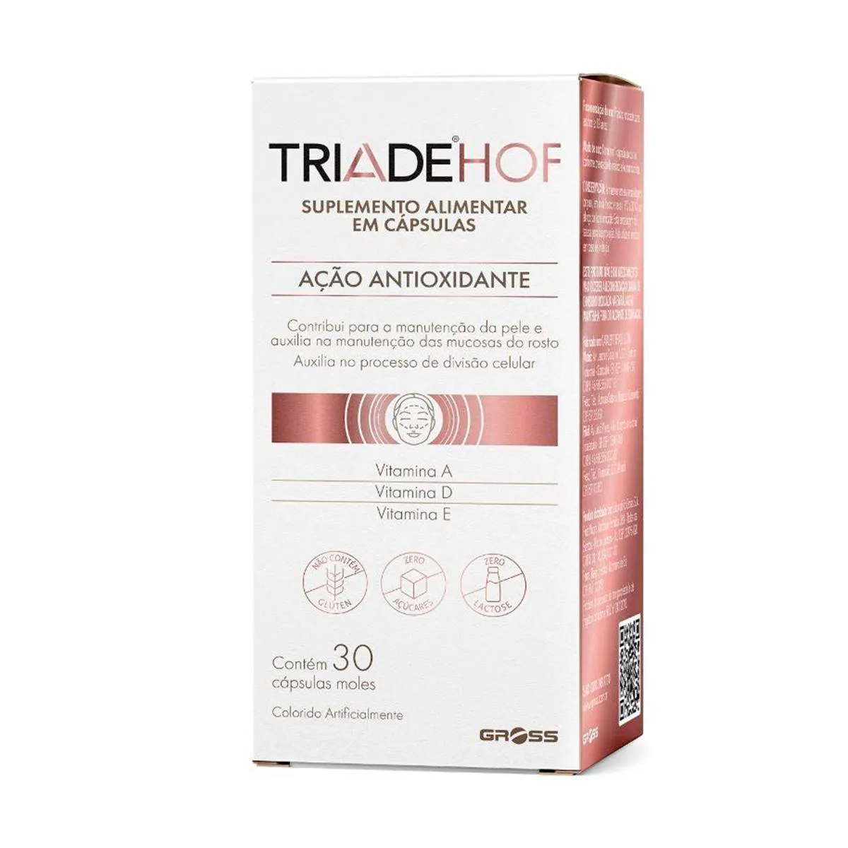 Suplemento Vitamínico Triade HOF 30 cápsulas — | Farmácia Resyla