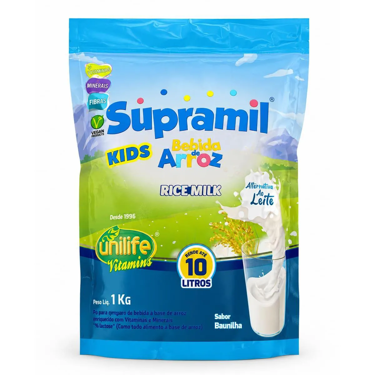 Supramil Kids Baunilha 1kg - Unilife — Unilife | Farmácia Resyla