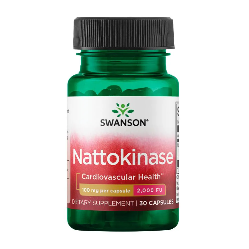 Swanson Nattokinase 100Mg 30 Caps Atividade Enzimática — | Farmácia Resyla