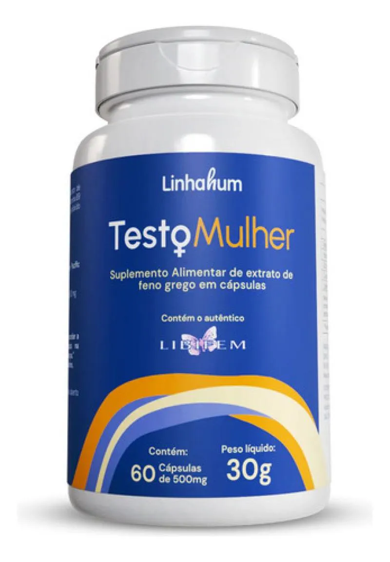 Testomulher Suplemento Libifem Feno Grego Capsula Linhahum — | Farmácia Resyla