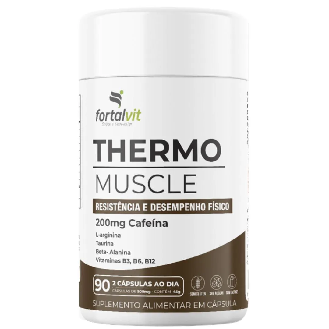 Thermo Muscle Pré-treino, 90 cápsulas — | Farmácia Resyla