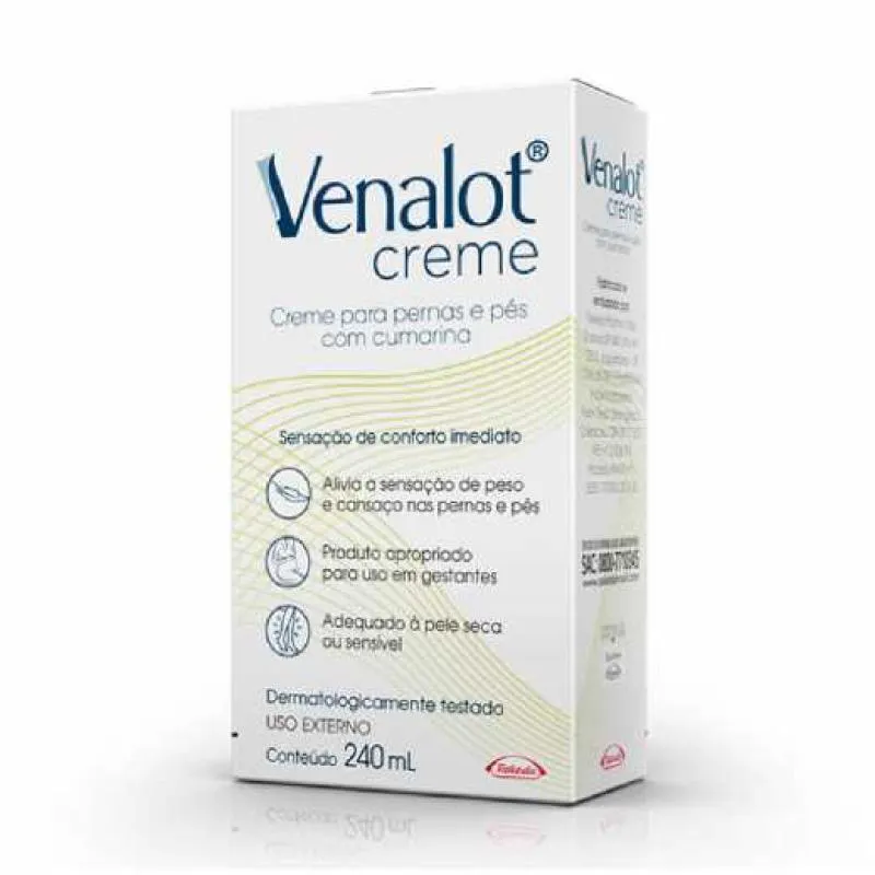 Venalot Creme para Pernas E Pés 240ml — Venalot | Farmácia Resyla