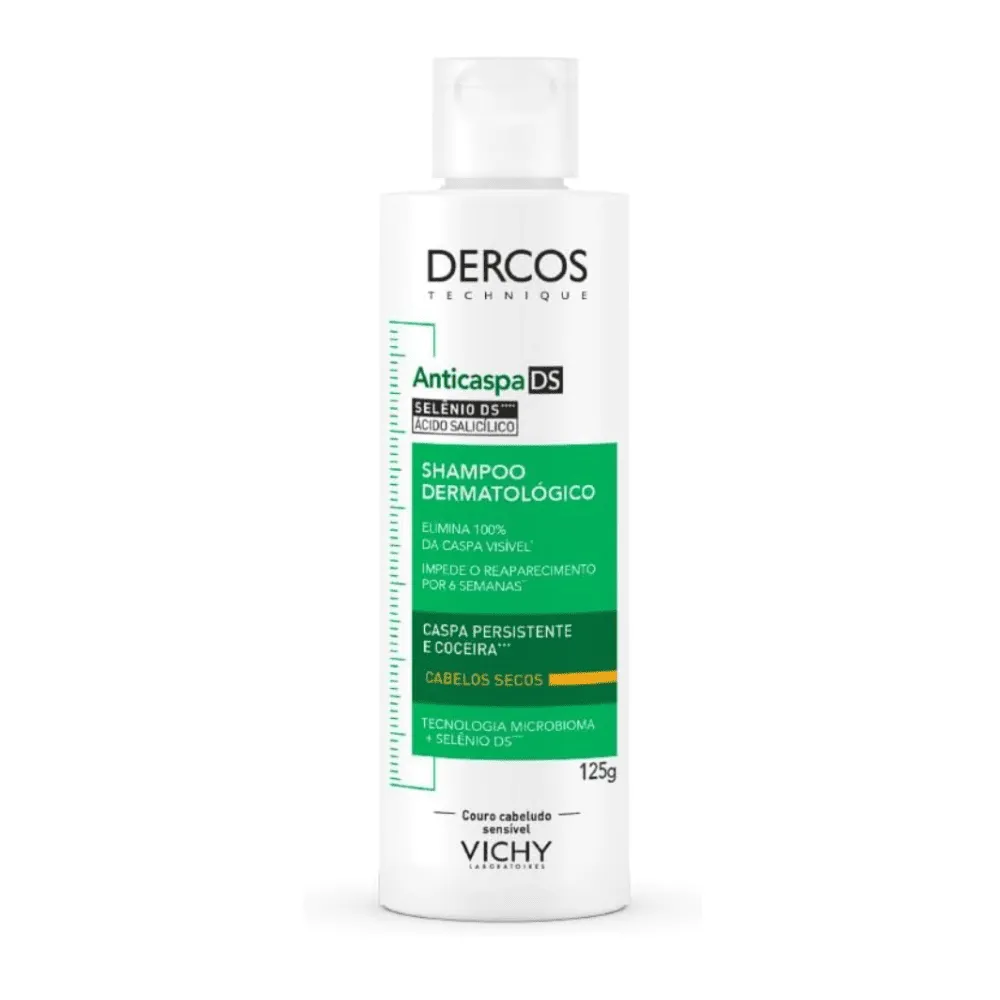 Vichy Dercos Intensivo Shampoo Anticaspa 125ml — Vichy | Farmácia Resyla
