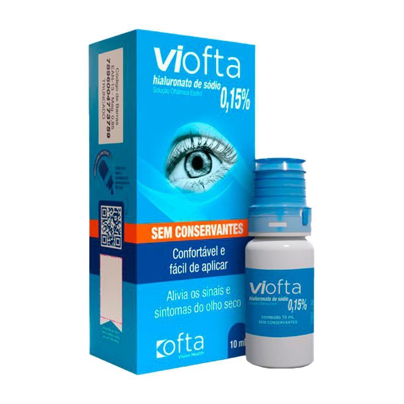 Viofta Solução Oftálmica Estéril 0,15% 10ml — | Farmácia Resyla