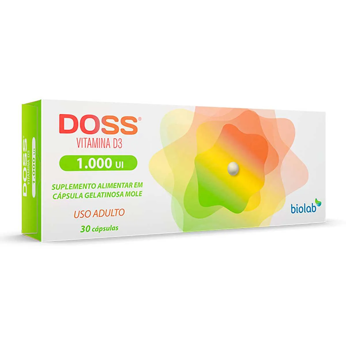 Vitamina D3 1.000UI Doss 30 cápsulas — | Farmácia Resyla