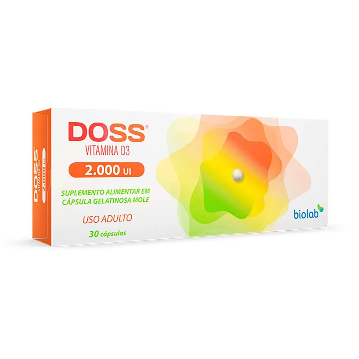 Vitamina D3 2.000UI Doss 30 cápsulas — | Farmácia Resyla