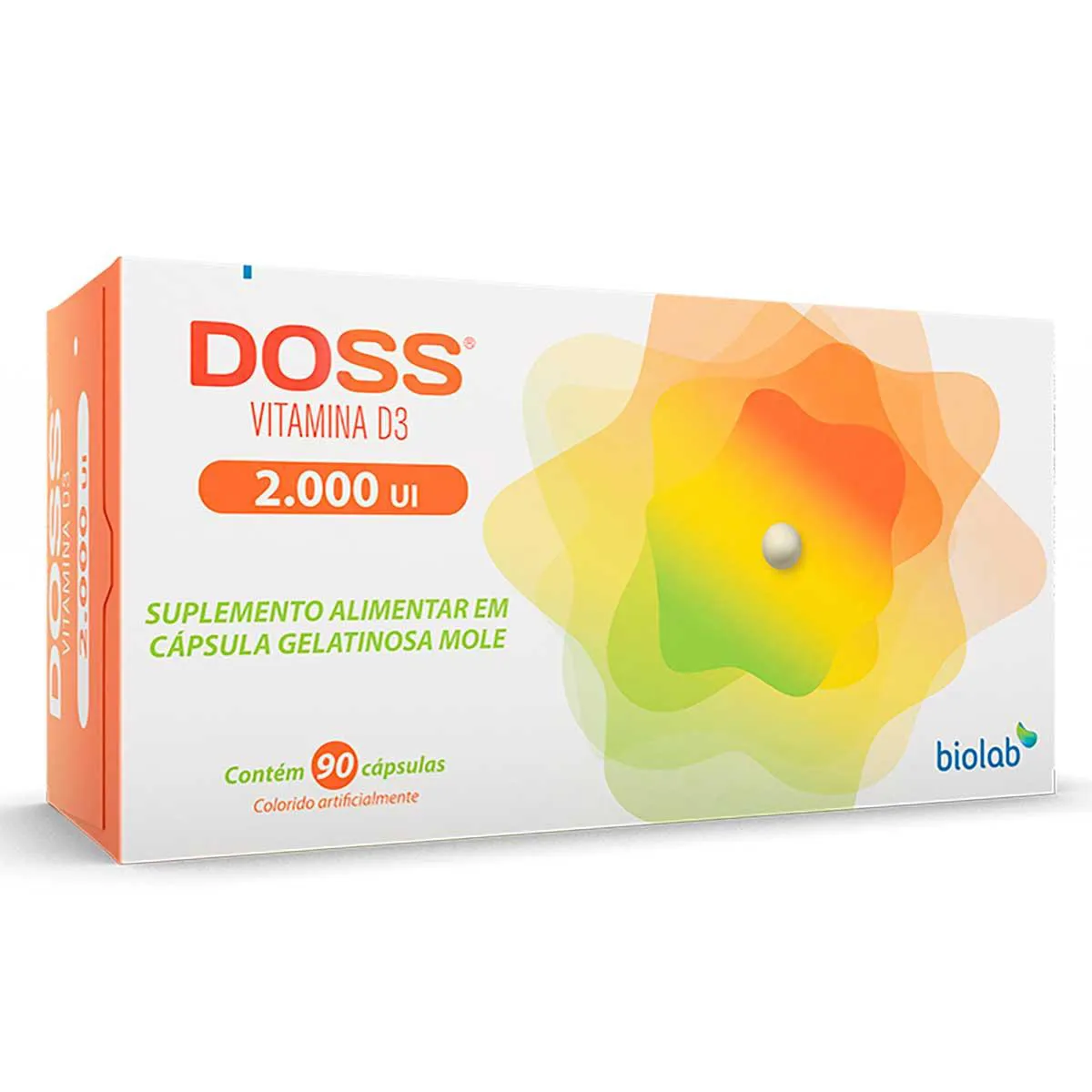 Vitamina D3 2.000UI Doss 90 cápsulas — | Farmácia Resyla