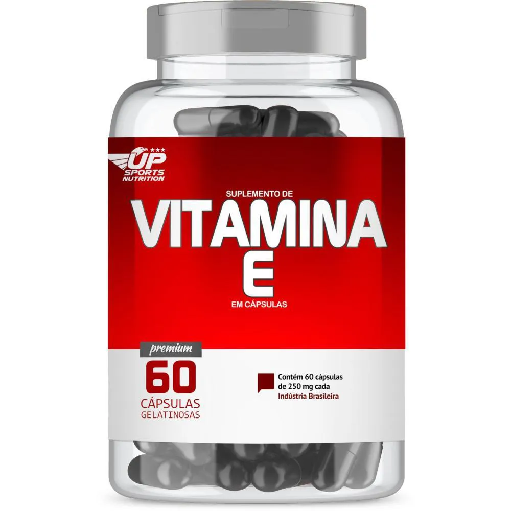 Vitamina e 250mg com 60 cápsulas Up Sports Nutrition — | Farmácia Resyla