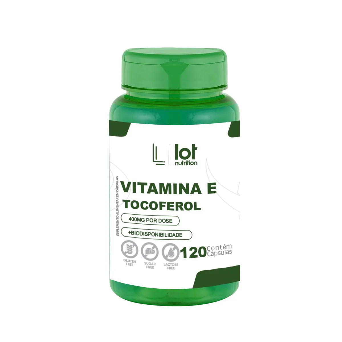 Vitamina e 400mg 120 cápsulas — | Farmácia Resyla