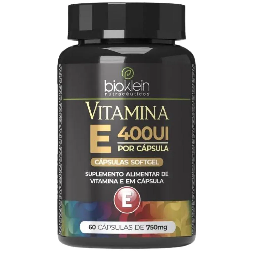 Vitamina e 400ui 60 cápsulas - Bioklein — | Farmácia Resyla