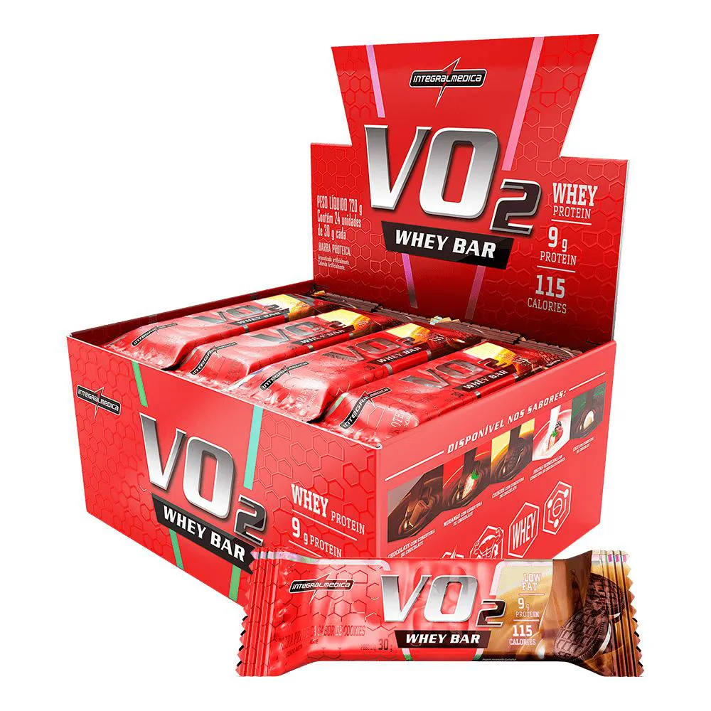 Vo2 Whey Bar 12 Unid — | Farmácia Resyla