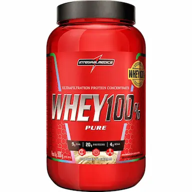 Whey 100% Pure Cookies And Cream Pote 900G - Integralmedica — Integralmedica | Farmácia Resyla