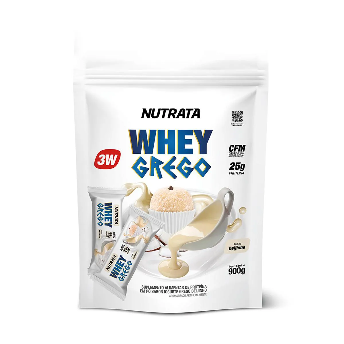 Whey Grego Nutrata Beijinho 900g — Nutrata | Farmácia Resyla