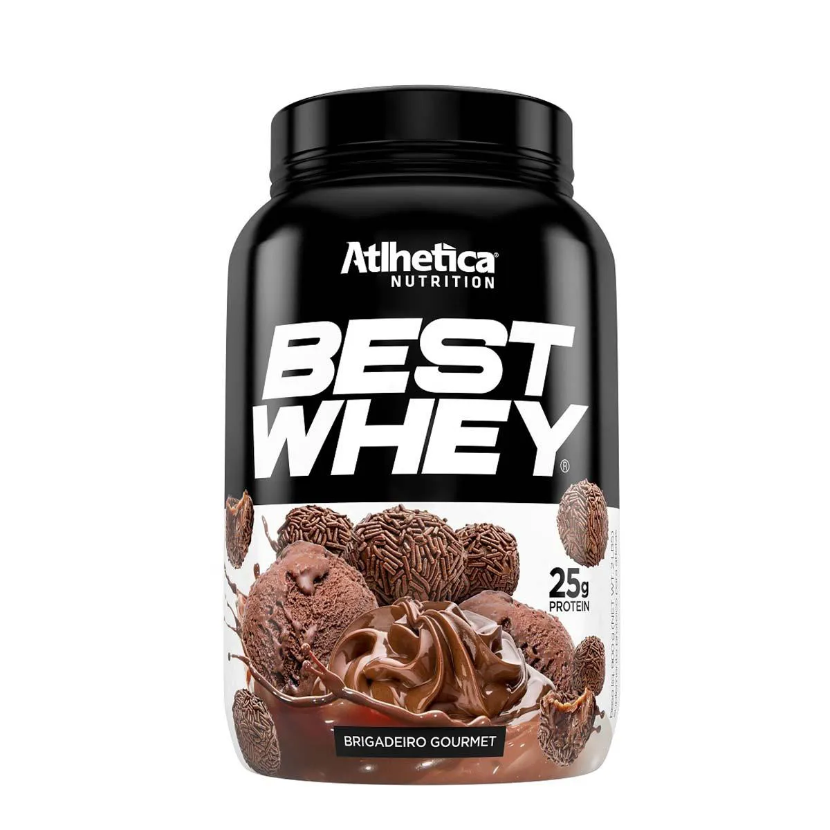 Whey Protein Best Whey Atlhetica Nutrition Brigadeiro Gourmet 900g — Atlhetica Nutrition | Farmácia Resyla