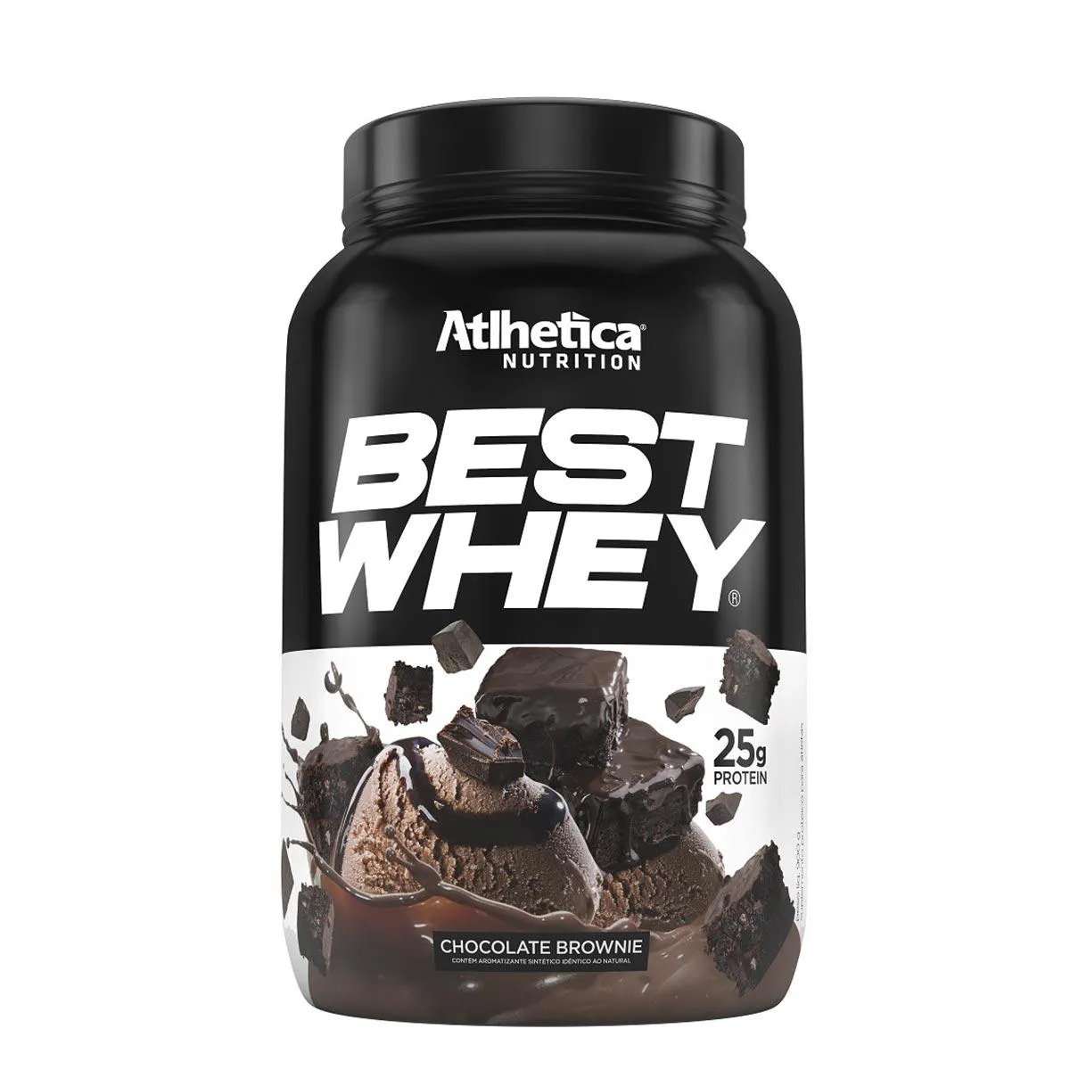 Whey Protein Best Whey Atlhetica Nutrition Brownie de Chocolate 900g — Atlhetica Nutrition | Farmácia Resyla