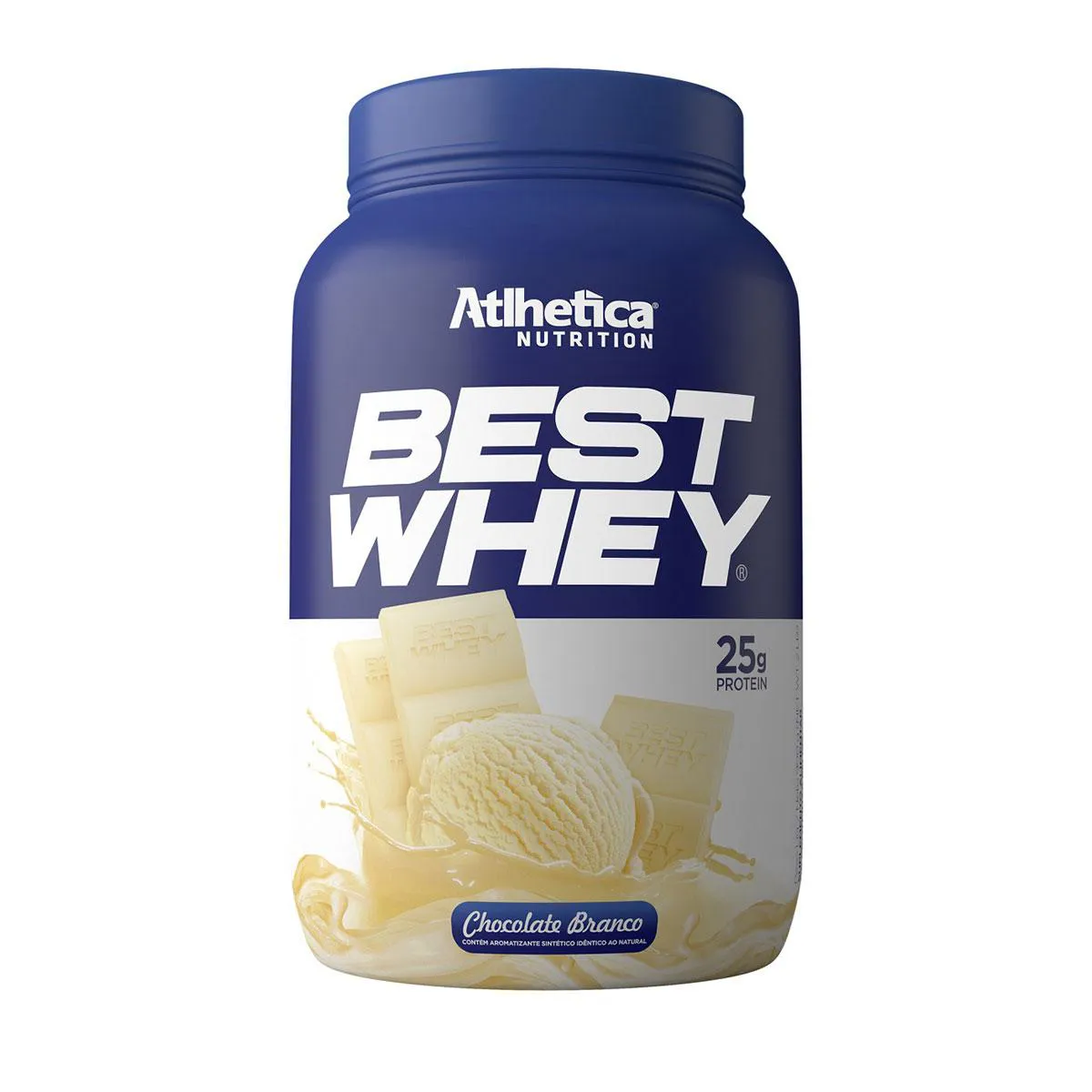 Whey Protein Best Whey Atlhetica Nutrition Chocolate Branco 900g — Atlhetica Nutrition | Farmácia Resyla