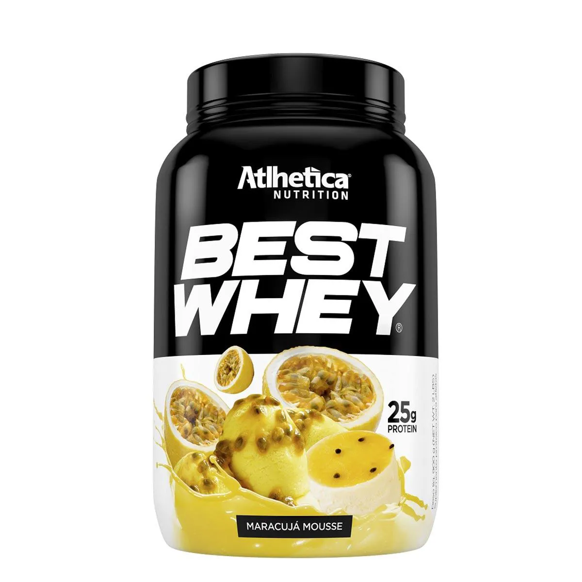 Whey Protein Best Whey Atlhetica Nutrition Mousse de Maracujá 900g — Atlhetica Nutrition | Farmácia Resyla