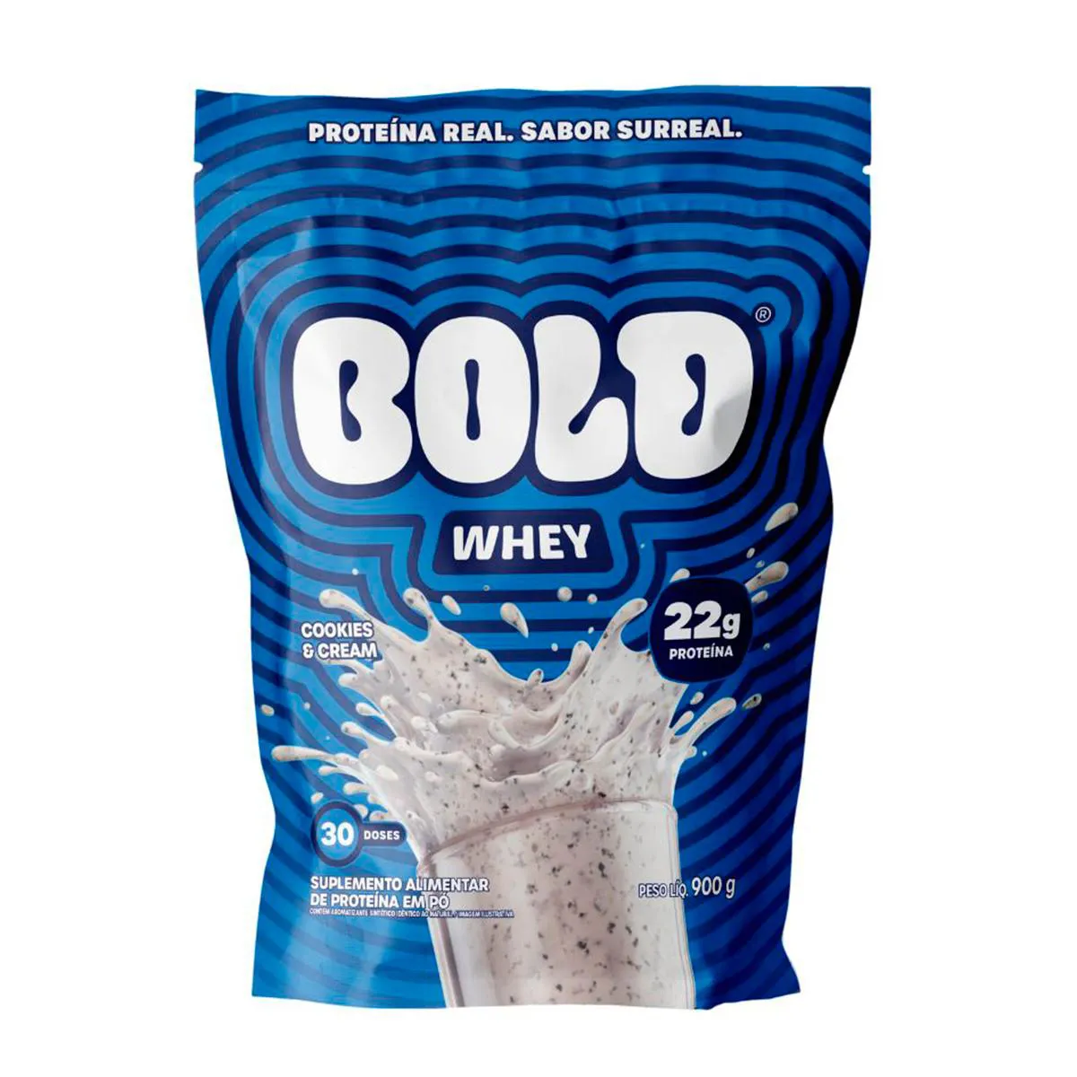 Whey Protein Bold Cookies & Cream 900g — | Farmácia Resyla