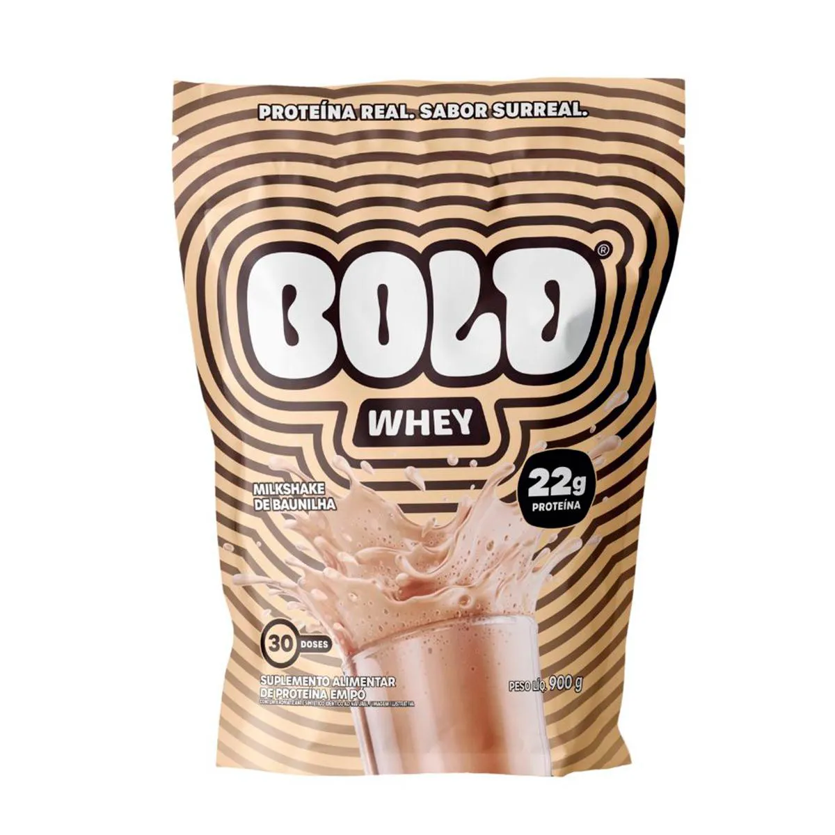 Whey Protein Bold Milkshake de Baunilha 900g — | Farmácia Resyla