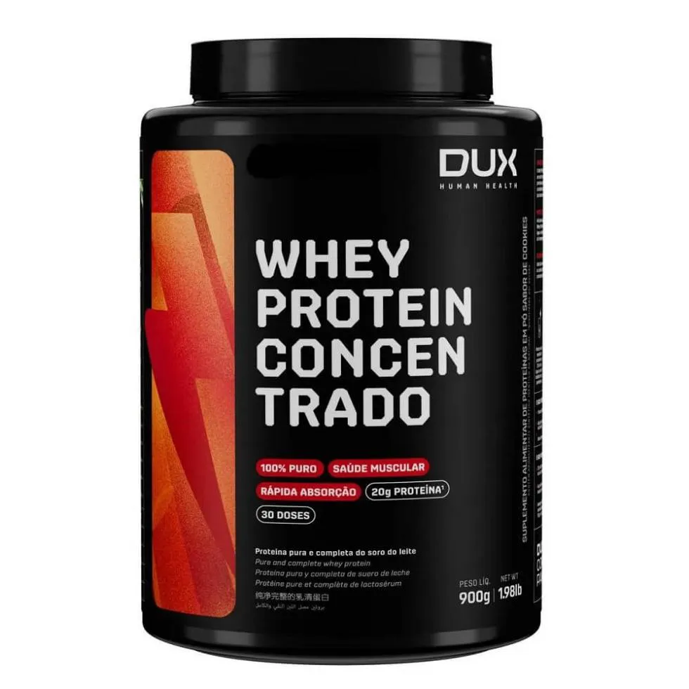 Whey Protein Concentrado Pote (900g) - Sabor: Chocolate Branco — | Farmácia Resyla