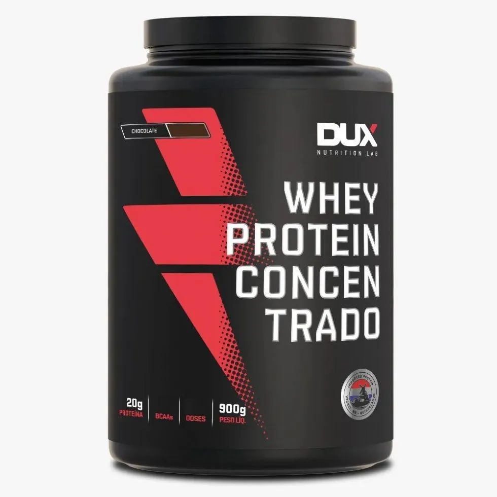 Whey Protein Concentrado Pote (900g) - Sabor: Chocolate — | Farmácia Resyla
