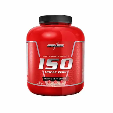 Whey Protein Integralmédica Iso Triple Zero Morango 1,8kg — Integralmedica | Farmácia Resyla