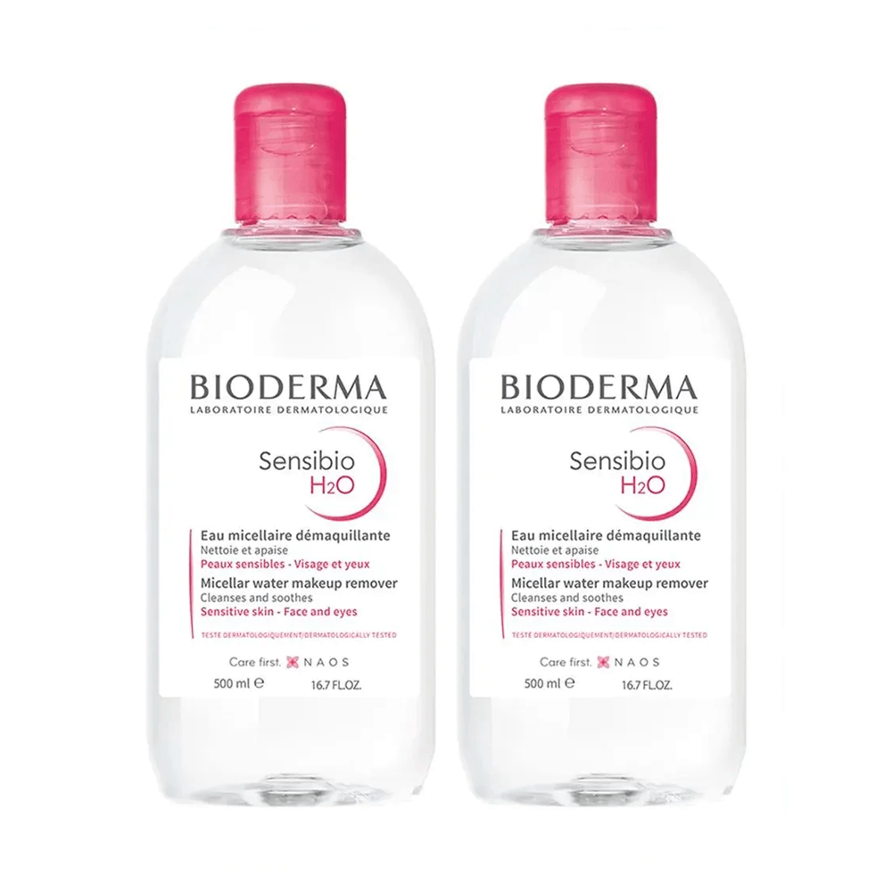 Kit Água Micelar Bioderma Sensibio H2O 500ml 2 Unidades — Bioderma | Farmácia Resyla