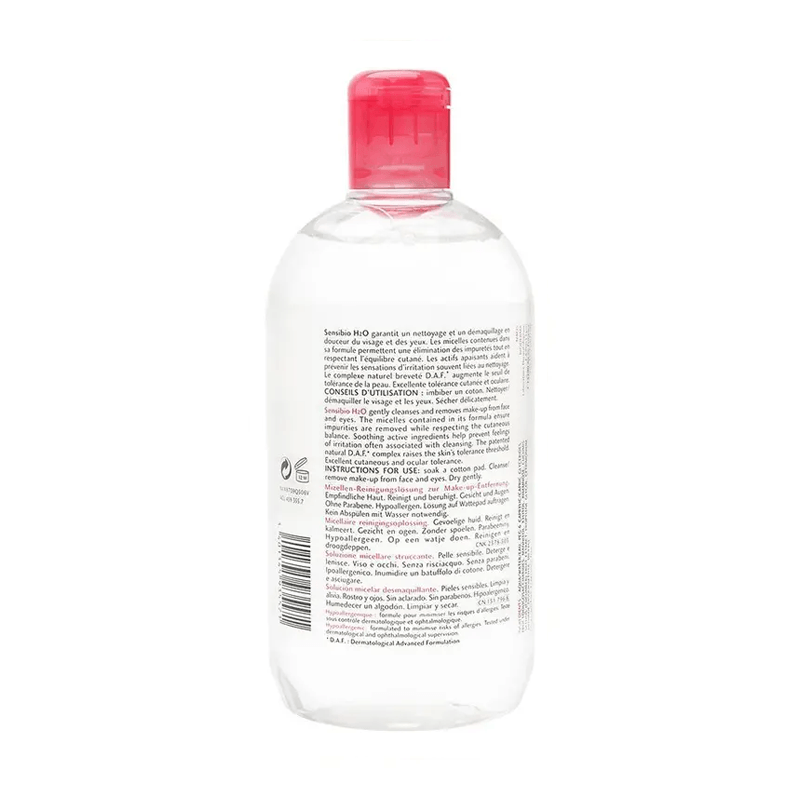 Kit Água Micelar Bioderma Sensibio H2O 500ml 2 Unidades — imagem 3 | Farmácia Resyla