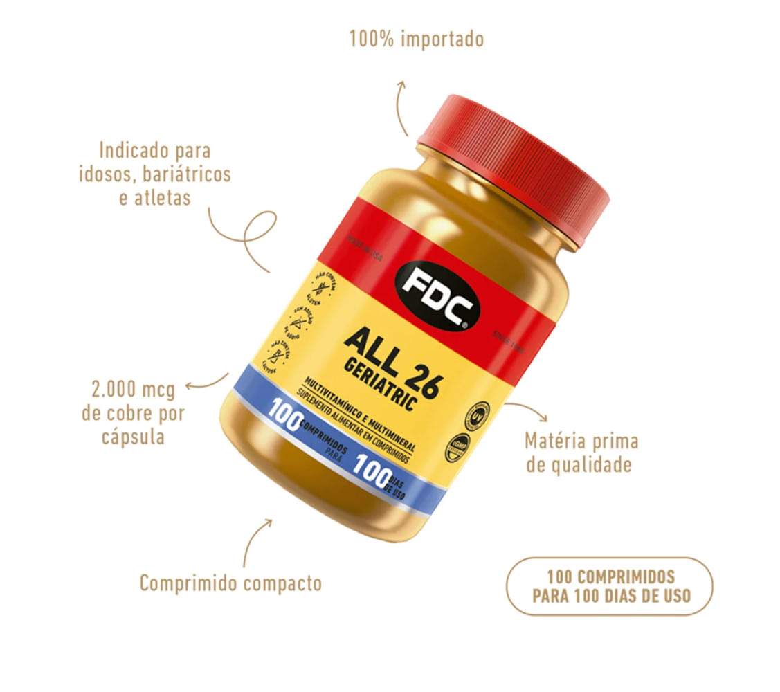Kit All 26 Geriatric 300 Comprimidos — imagem 2 | Farmácia Resyla