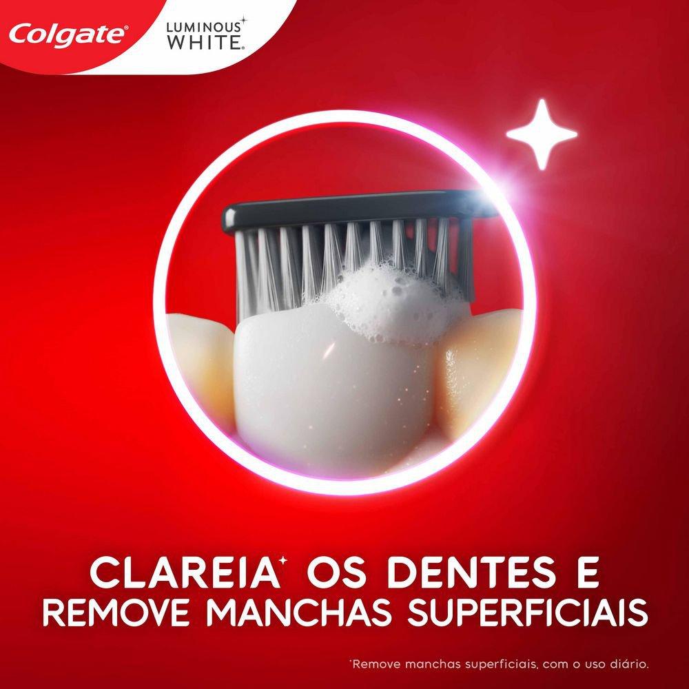 Kit Creme Dental Colgate Luminous White Carvão Ativado Clareador 70g 3 Unidades — imagem 2 | Farmácia Resyla