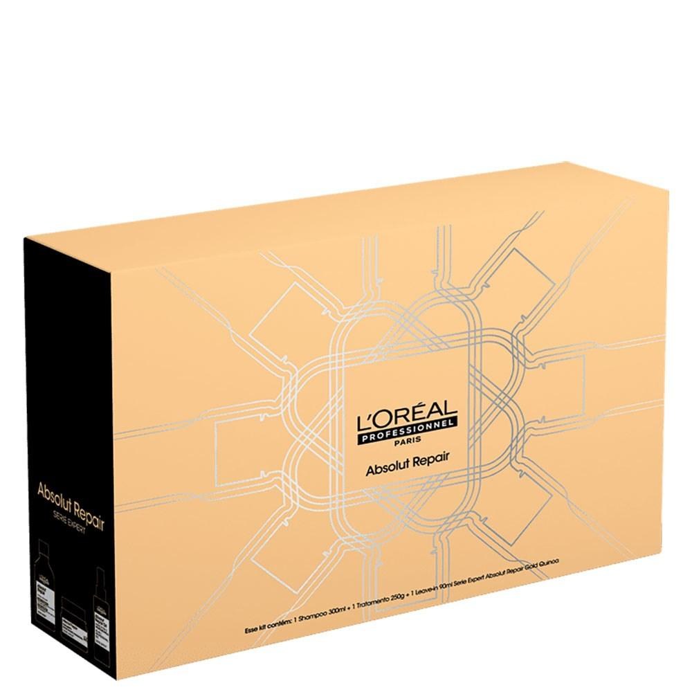 Kit L'Oréal Professionnel Absolut Repair Gold Quinoa - Tratamento Leve — imagem 4 | Farmácia Resyla