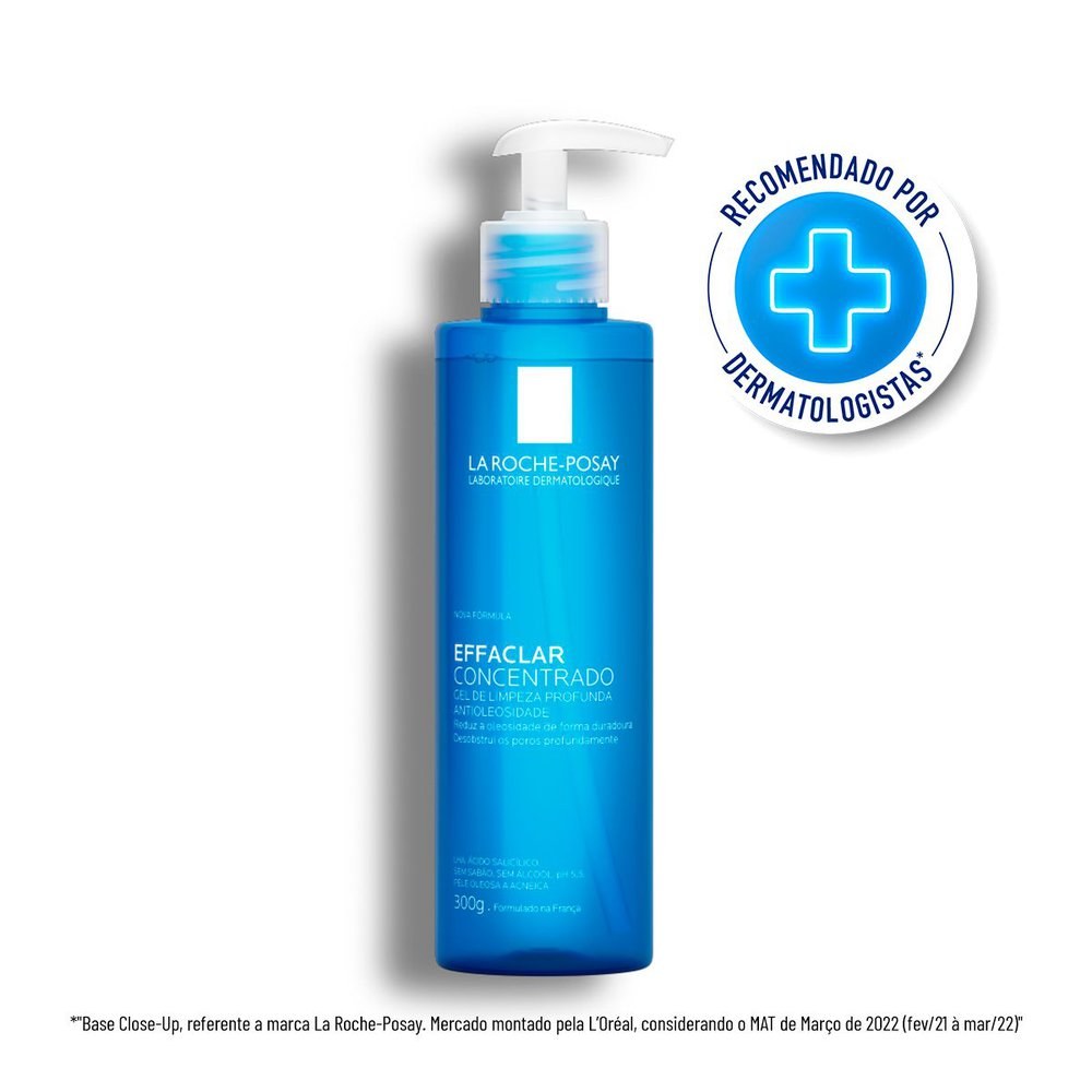 Kit La Roche-Posay Effaclar e Anthelios Pele Oleosa Gel de Limpeza Concentrado 300g + Protetor Solar Airlicium+ FPS 80 40g — imagem 3 | Farmácia Resyla