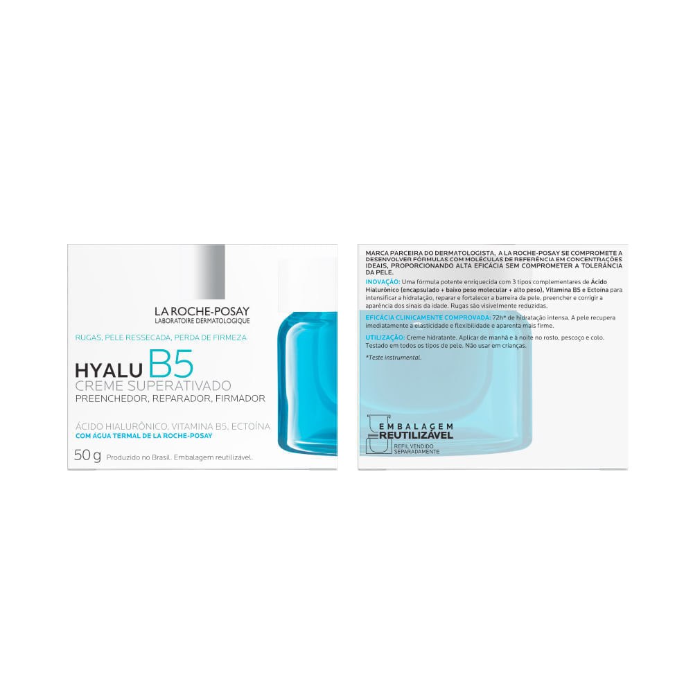 Kit La Roche-Posay Hyalu B5 e Anthelios Anti-Idade Creme Facial Hyalu B5 Superativado 50g + Protetor Solar Anthelios UV Air Cor 4.0 45ml — imagem 4 | Farmácia Resyla