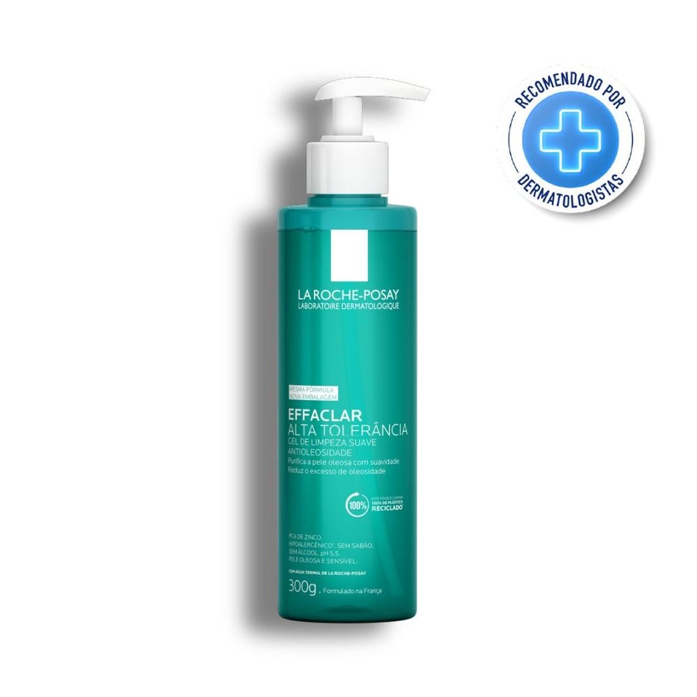 Kit La Roche-Posay Limpeza e Proteção Solar Gel de Limpeza Effaclar Alta Tolerância 300g + Protetor Solar Anthelios Airlicium+ FPS 80 40g — imagem 4 | Farmácia Resyla
