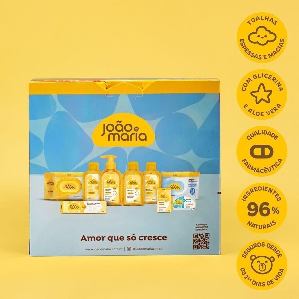 Kit Lenço Umedecido João E Maria Recém-Nascido Sem Fragrância Com Glicerina E Aloe Vera 4 Un Com 45 Folhas Cada Leve 4 Pague 3 Unidades — imagem 3 | Farmácia Resyla