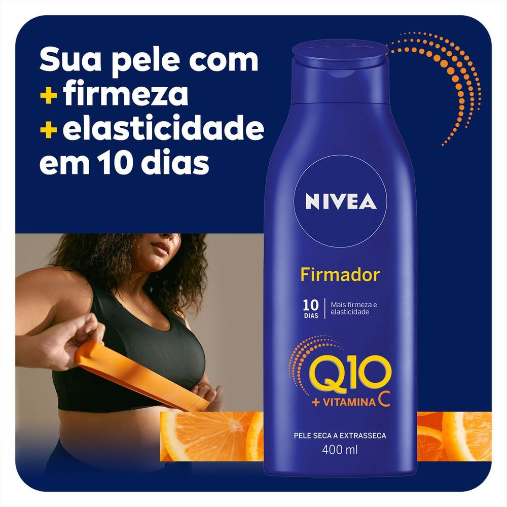 Kit Loção Corporal Nivea Firmador Q10 + Vitamina C 400ml 2 uni 40% de Desconto na Segunda Unidade — imagem 4 | Farmácia Resyla