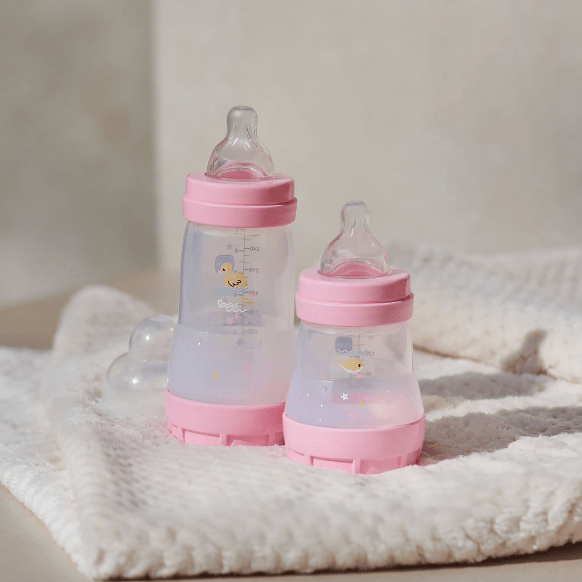 Kit Mamadeiras MAM Easy Start Rosa 130ml e 260ml 2 Unidades — imagem 4 | Farmácia Resyla